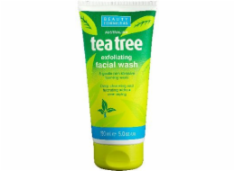 Beauty Formulas Tea Tree Exfoliating gel pro mytí obličeje 150 ml