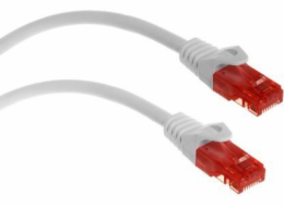 Maclean RJ-45/RJ-45, Cat.6, U/UTP, bílá, 3m (MCTV-303W)