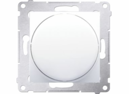 Kontaktní simon Simon 54 Rotary Dimmer na Dim LED 230V 2-250W White DS9L.01/11 (WMDS-004XLX-011)