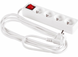 Elcan 4 Power Strip 1,5 m bílá (PM-ZW-4G-15)