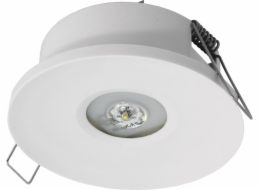 AWEX Nouzové svítidlo AXP IP65/20 ECO LED 1W 125lm 3h jednoúčelové AT bílé (AXPO/1W/E/3/SE/AT/WH)