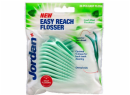 Jordánská zubní vlákna a párátka 2in1 Easy Reach Flosser 25 PCS