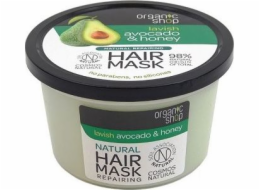 Organic Shop Hair Mask Revitalizací Avocado & Honey Revocado Mask 250 ml