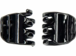 Donegal Hair Buckle Mini Black 2 PCS (FA-5829)