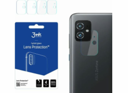 Hybridní sklo 3MK pro 3MK Ochrana čoček Asus Zenfone 8 [4 balení]