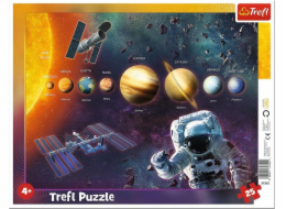 Trefl Frame Puzzle 25 Solární systém