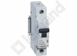 Hypertrofie Legrand RX3 1P C 16A 6000A - 419202