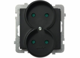 Ospel Socket Sonata dvojitá černá metalíza (GP-2RR/m/33)