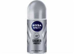 Nivea Deodorant Antiperspirant SILVER PROTECT roll-on pro muže 50ml