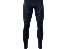 Hi-Tec Pánské dlouhé kalhoty Ikar Bottom black/lime punch, velikost XXL