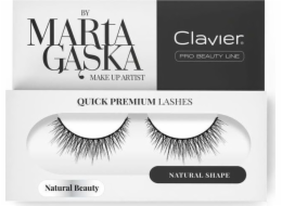 Clavier CLAVIER_Quick Premium Lashes přírodní kosmetické proužky řas 827