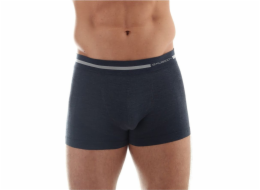 Brubeck Comfort Wool pánské boxerky, tmavě modrá, velikost S (BX10430)