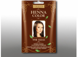 Venita bylinná omalovánky Henna Color 30G 115 čokoláda