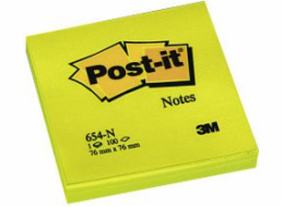 Post-it samolepicí podložka 76x76/100K neonově žlutá (FT510010174)