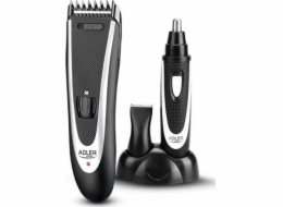 Adler | AD 2822 Hair clipper + trimmer  18 hair clipping lengths  Thinning out function  Stainless steel blades  Black | Hair clipper + trimmer | Black