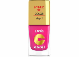 Delia Cosmetics Coral Hybrid Gel Nail email 03 růžová 11ml