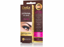 Delia Henna gel na obočí 3.0 tmavě hnědá