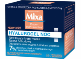 Mixa Pleťový krém Expert pro citlivou pleť Hyalurogel Noční hydratační 50ml