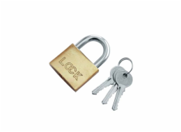 Modeco BOXER LOCK mosazný visací zámek s třmenem 38mm MN-02-038