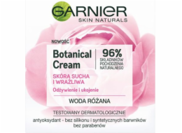 Garnier Skin Naturals Botanical Rose Water Cream vyživující a zklidňující 50 ml