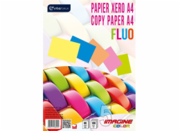 Kopírovací papír Interprint A4 80g Mix barev Fluo 100 listů