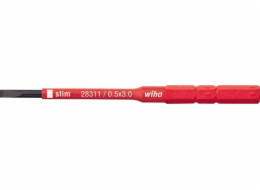 Wiha slimBit elektrický plochý bit 3,0 mm x 75 mm (34579)