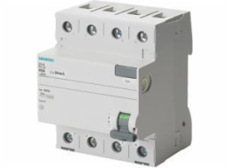 Siemens Proudový chránič 4P 80A 0,03A typ AC (5SV4347-0)