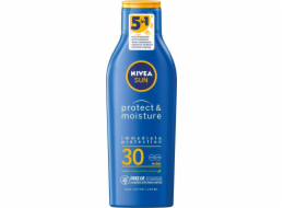 Nivea nivea_sun chrání vlhkost zvlhčování SPF30 200 ml balzám