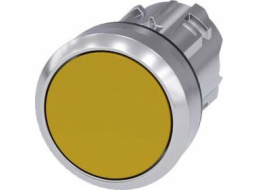 Siemens Button drive 22mm žlutý se samovratným kovovým IP69k Sirius ACT (3SU1050-0AB30-0AA0)