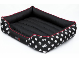 Hobbydog Prestige Bed - Černá s XXL tlapkami