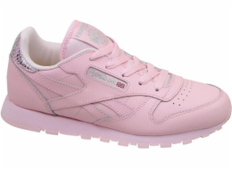 Reebok junior boty klasické kožené kovové BD5898 Pink R. 35