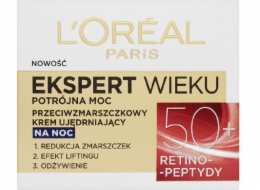 L'Oreal Paris Age Expert 50+ zpevňující noční krém 50 ml