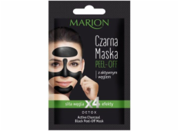 Marion Detox Active Charcoal Black slupovací maska 6g