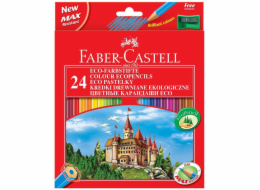 Pastelky Faber-Castell Pencil 24 eko barev