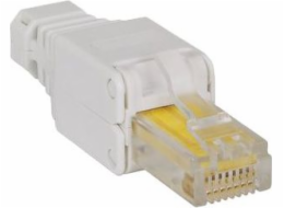 Manhattan Modulární zástrčka RJ45, UTP, CAT 6, šedá (790482)