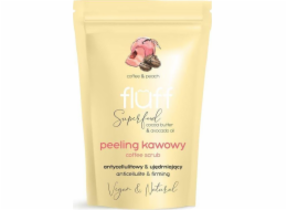 Kávový tělový peeling Fluff Coffee Scrub Zpevňující proti celulitidě Broskev 100g