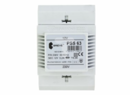 BREVE 1-fázový modulární transformátor PSS 63VA 230/12V