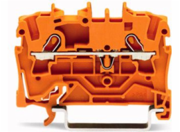 Wago 2vodičová svorkovnice 1,5 mm oranžová (2001-1202)