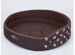 Hobbydog Foam Bed - Hnědá v R3 tlapkách