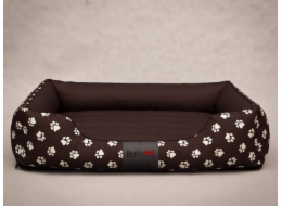 Hobbydog Prestige Bed - Hnědá v L tlapkách