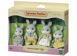 Epocha Sylvanian Families figurka Rodina šedého zajíčka - 4030