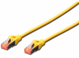 Digitus Patchcord CAT6, S-FTP, 0,5 m, žlutý, 10 kusů (DK-1644-005-Y-10)