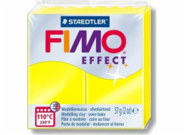 Fimo termosetová plastová hmota Efekt neonově žlutá 57g