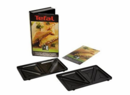 Tefal + kniha (XA800212) Trojúhelníkové sendvičové toustovací desky 