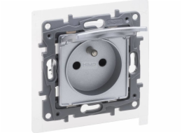 Legrand Niloe Selection Socket 2p+ s IP44 16A 250V s uzávěrkou, hliníkové šroubové svorky 762137