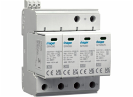 SPA931 SPD SURGE PROTECTIVE DEVICE T1+T2 B+C 4P 4M 12.5/50KA 1.5KV TNS