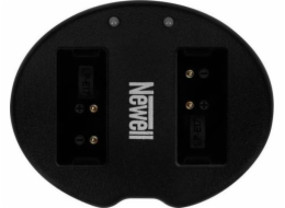 Nabíječka kamer Newell Dvoukanálová nabíječka Newell SDC-USB pro baterie LP-E17