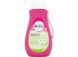 Veet Minima Cream hydratační depilační krém pro suchou pokožku 400 ml