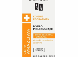 AA Sensitive Skin Soothing Irritations pečující mýdlo pro jemnou a citlivou pokožku 90 g