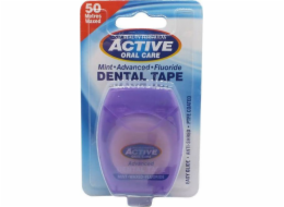 Active Oral Care ACTIVE ORAL CARE_Dental Tape mint voskovaná páska s fluoridem 50 metrů